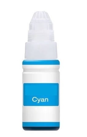 Compatible Canon GI-490C Cyan Ink Bottle 